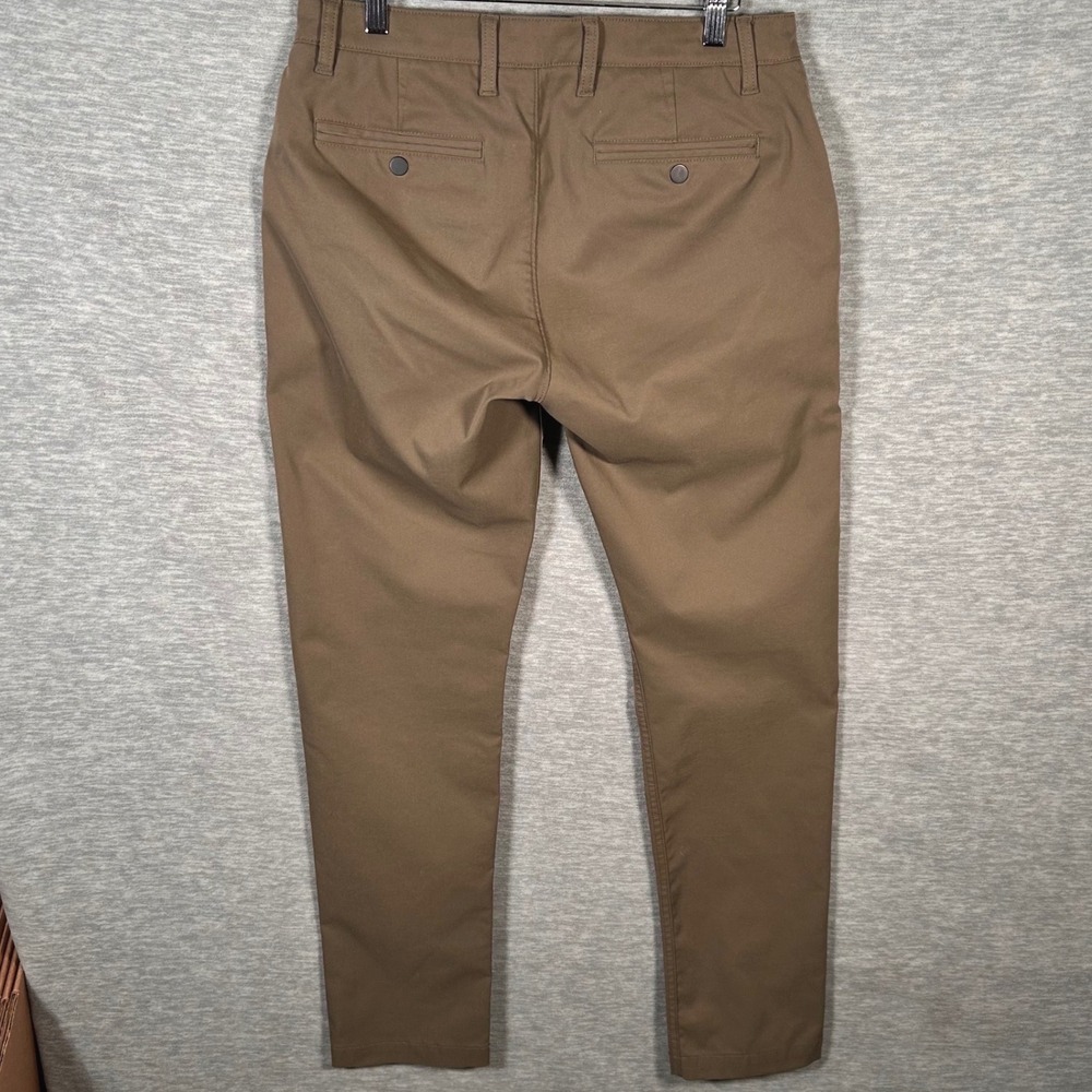 Proof Nomad Chino Pants Mens 32x32 Brown Slim Fit Performance Stretch Huckberry - Picture 3 of 7